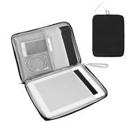 QWORK® 9-11'' Custodia per tablet, borsa porta tablet grigia, compatibile con iPad Air/Pro 10.9/11''