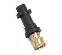 QWORK Adattatore per Pistola per idropulitrice, Attacco rapido in Ottone da 1/4", Compatibile con idropulitrici della Serie Kärcher K K2, K3, K4, K5, K6, K7