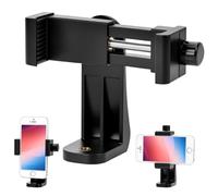 QWORK® Adattatore per treppiede Smartphone Universale, Adattatore per Supporto, per treppiede, Selfie Stick e monopiede