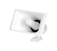 QWORK Altoparlante Clacson, 100 W, 8 Ohm, per interni/esterni, bianco