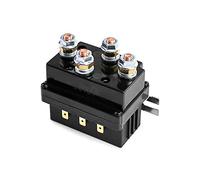 QWORK® Argano Solenoide Relè Contattore 12V 500A per verricello AUT UTV 8000-15000lb