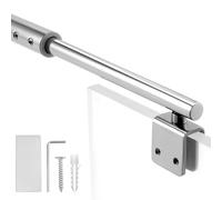 QWORK® Barra Stabilizzatrice per Box Doccia Regolabile, 700-1200 mm Barra di Supporto Telescopica, Barra di Supporto, per Vetro Spessore 8-10 mm