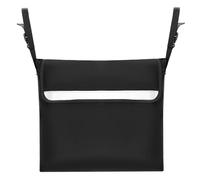 QWORK® Borsa Zaino per Sedia a Rotelle, 45x40x7,5 cm con Striscia Riflettente, Tessuto Oxford 420D Impermeabile