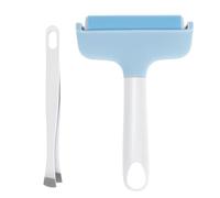 QWORK® Brayer Applikator und Entferner Kit, Brayer Roller und Remover, Kompatibel mit Cricut/Silhouette/Brother und Drucktechnik