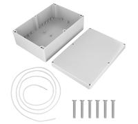 QWORK® Cassetta di Derivazione, Scatola a tenuta stagna, IP66, per comunicazioni elettriche, Bianco, 265 * 185 * 95mm
