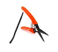 QWORK® Cesoie per zoccoli, rifinitura per zoccoli di capra a molla per pecore, alpaca, agnello, zoccoli di maiale Trimmer per arbusti