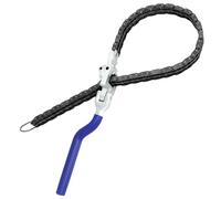 QWORK® Chiave a catena regolabile per filtro olio per auto - catena duplex da 60 cm - adatta per filtri olio Ø6 - Ø19,5 cm