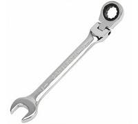 QWORK® Chiave a cricchetto da 13 mm, chiave a cricchetto con testa regolabile, chiave in acciaio al cromo vanadio