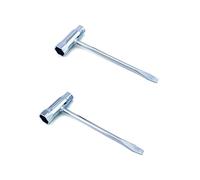 QWORK® Chiave Combinata, Chiave Candela, Chiave A T per Motoseghe,13 mm x 19 mm