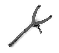 QWORK Chiave per volano regolabile, per moto/bici, frizione e volano, chiave universale per puleggia e pignone