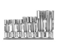 QWORK® Chiavi a Bussola, Chiave a Bussola 3/8", Chiavi a Bussola 10-19 mm, 7 Pezzi