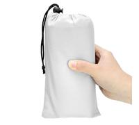 QWORK® Coperta da picnic pieghevole portatile, 140 x 200 cm, nylon antistrappo, idrorepellente, per campeggio, picnic, avventure