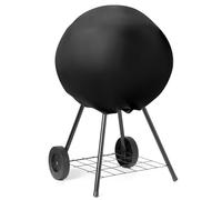 QWORK® Copertura grill impermeabile, copertura BBQ in Oxford 210D, compatibile con George Foreman 22460, Weber 1121004 grill