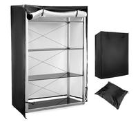 QWORK Copertura per mensole, resistente, impermeabile, per scaffali, 121,9 x 61 x 182,9 cm