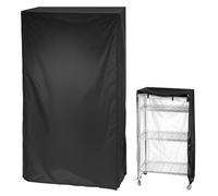 QWORK Copertura per mensole, resistente, impermeabile, per scaffali, 91,4 x 45,7 x 182,9 cm