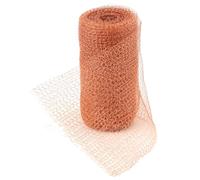 QWORK® Copper Mesh Slug and Snail Control, 12.5 cm x 6 m, Rete Flessibile in Rame Puro Per Interni ed Esterni, Giardino