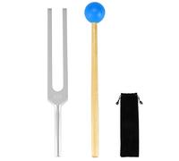 QWORK Diapason da 432 Hz per guarigione e salute, in lega di alluminio resistente agli urti, per Reiki, riduzione dello stress, meditazione e terapia del suono