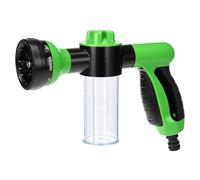 QWORK® Doccia da giardino, ugello spruzzatore ad alta pressione con 8 modelli regolabili, per il lavaggio dell'auto, il bagno degli animali domestici, l'irrigazione delle piante