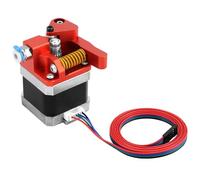 QWORK® Estrusore a Doppia Marcia, Estrusore con Motore Passo-passo, Estrusore in Alluminio, Estrusore Stampante 3d, Compatibile con Ender-3 CR-10S PRO