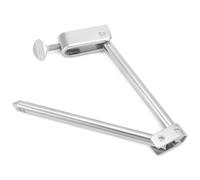 QWORK® Fascetta stringitubo freno, in acciaio legato, adatta per tubi olio freni, tubi carburante, tubi acqua