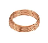 QWORK® Filo di rame Pure T2, Ø2mm, lunghezza 10m, per hobbistica, elettrotecnica e artigianato