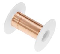 QWORK® Filo di Rame puro al 99,9%, 0.1 mm x 100 m, Filo di rame T2 per trasformatori, motori fai da te, artigianato