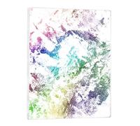 QWORK® Foglio da Stampa Gel, Foglio da Stampa Riutilizzabile 25x20 cm, per Arti, Mestieri