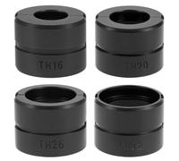 QWORK® Ganasce per pressatura TH16, TH20, TH26, TH32 Contour, inserto per ganasce per pressatura TH-Contour, compatibili con utensili per pressatura manuale