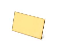 QWORK® H62 Lastra di Ottone 3mm, 60mm x 100mm
