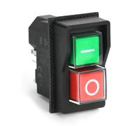 QWORK® Interruttore elettromagnetico 5 PIN KJD17, interruttore di sicurezza, AC250V 16A