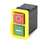 QWORK Interruttore sostitutivo universale KJD 6 250V 4 A, interruttore NVR, interruttore di arresto di emergenza