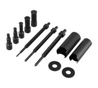 QWORK® Kit estrattore per Cuscinetti Interni per Moto, Clip Aperte di 5 Dimensioni (9-23 mm), Acciaio al Cromo vanadio ad Alta Resistenza
