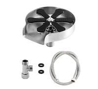 QWORK® Lavabicchieri Lavandino, in acciaio inossidabile 304, Rondella di vetro automatica, Lavatazzine, Sciacquatrice di vetro, per lavello da cucina, Bar