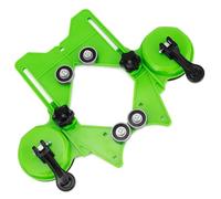QWORK® Localizzatore di Fori per Punta da Trapano, 4-83 mm Punzone Regolabile con Base a Vuoto, Taglierina per Piastrelle, Taglierina Diamantata per Vetro, Marmo, Piastrelle