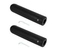 QWORK® Manicotto adattatore, conversione di barre da 25,4 mm in barre da 50 mm, adattatore per bilanciere in plastica