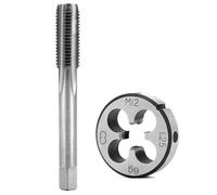QWORK® Maschio, rubinetteria a vite M12x1.25mm, set di maschi e filiere tonde