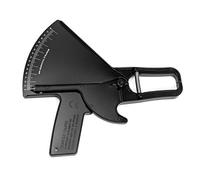 QWORK® Misura di Grasso Corporeo, 0-80mm Adipometro per Misurare la Percentuale di Grasso Corporeo