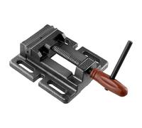 QWORK® Morsa per Trapano a Colonna Con Larghezza Ganascia 80 mm, Morsa a Macchina