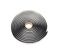QWORK® Nastro di Butile, 9.5 Mm di Diametro X 4 M, Per Parabrezza di Porte E Finestre Per Fari di Camion Automobilistici, 1 Pezzo