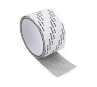 QWORK® Nastro Per Riparare Zanzariere, Adesivi Per Zanzariera, Fibra Di Vetro, Ripara Fori E Crepe, 200 * 5 CM, Nero