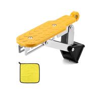 QWORK® Pieghevole Gradino per Portiera della Macchina, facile accesso al portapacchi, adatta a SUV, camion, regolabile