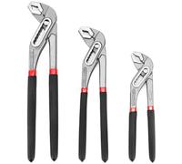 QWORK® Pinza pappagallo 200/25/300mm, Pinze per pompa dell'acqua, Larghezza di apertura regolabile