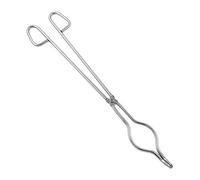 QWORK® Pinza per crogiolo in acciaio inossidabile da 40 cm per laboratorio, industria