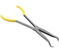 QWORK® Pinze Lunghe a Becco Curvo, Pinze a Becchi Lunghi per Candele, Pinza per