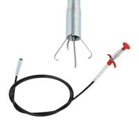 QWORK® Pinze per Artigli Flessibili 200 cm - Maniglia Ergonomica - Strumento raccogli oggetti per lavandino/scarico