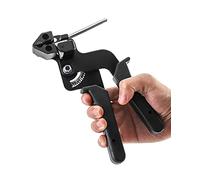 QWORK® Pistola per fascette, strumento per fascette in acciaio inossidabile, per bloccare e tagliare Cravatte in Acciaio Inossidabile