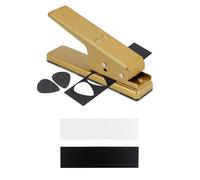 QWORK® Plettro per chitarra, tagliacarte, plettro, fai da te, oro