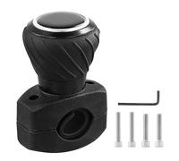 QWORK® Pomello Volante Universale, Pomello Volante Trattore, per Auto, Camion, Trattori, Tosaerba, Carrelli Elevatori