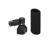 QWORK® Pompa per bici CO2, per valvole Presta e Schrader, mini pompa ad aria per bicicletta CO2 per bici da strada MTB, escluse cartucce di CO2