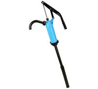 QWORK® Pompa per Olio Pompa a Mano con Leva e Tubo Retrattile, Pompa per fusti di Petrolio Pompa per fusti di Petrolio per Altezza del Fusto di Petrolio 28,5-89 cm